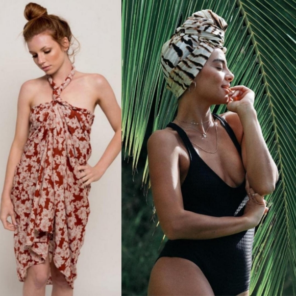 New acacia swimwear washed aloha kuau pareo sarong - Picture 11 of 12